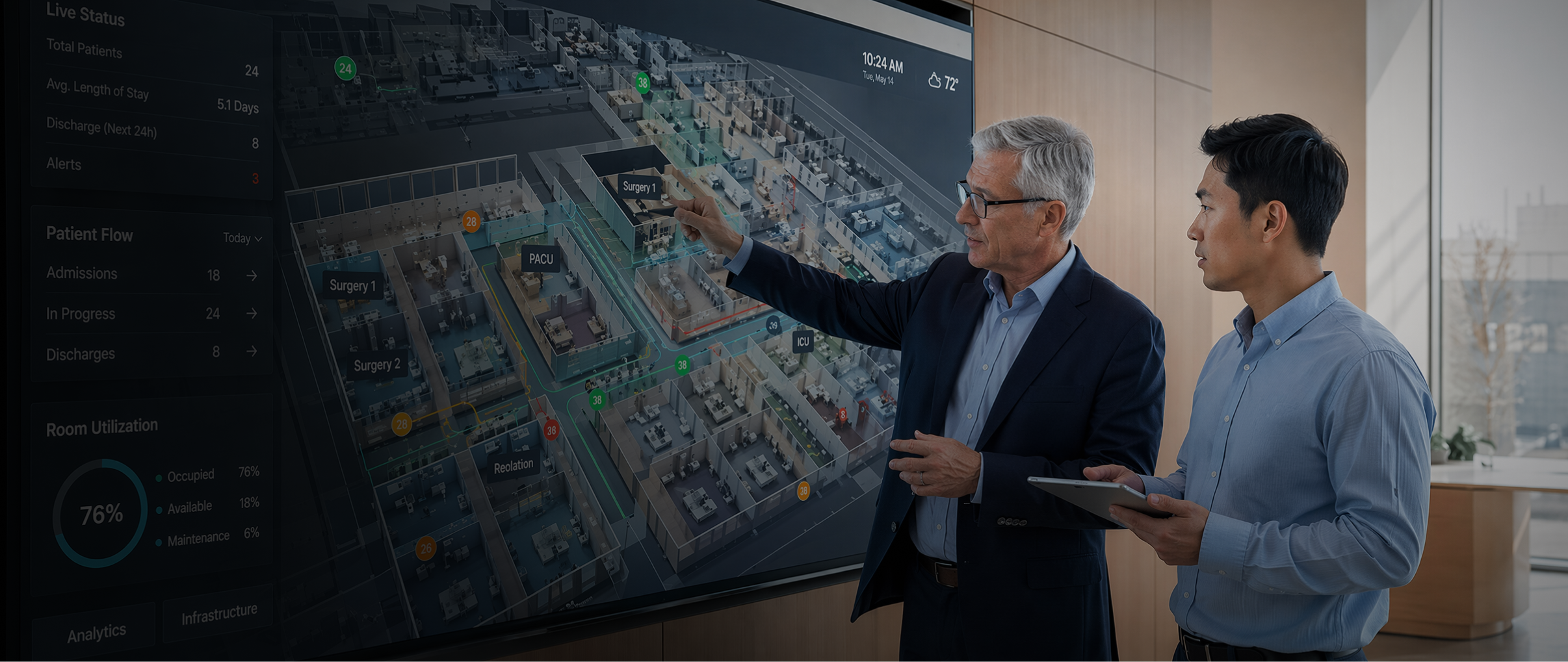 Healthcare Physical AI consulting hero image